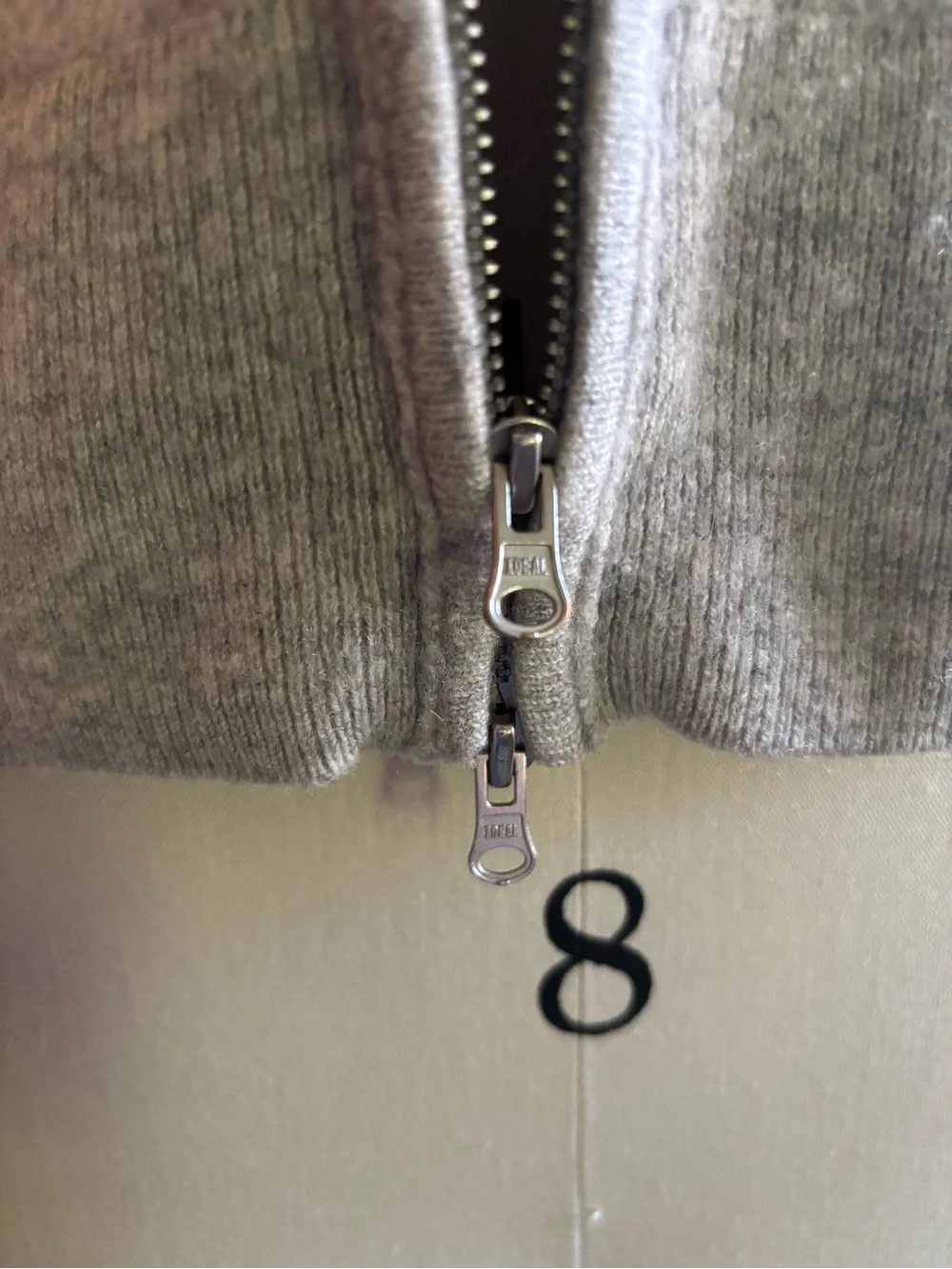 Light Grey Italian Cashmere Sweater
